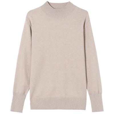 短款上衣打底羊绒衫春秋冬毛衣女