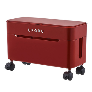 高颜值创意插排电源线收纳盒桌面理线盒大容量加宽数据线收纳神器