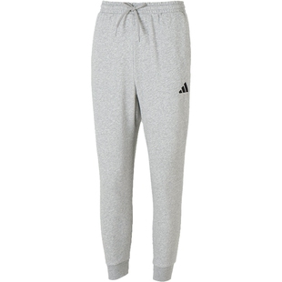 Adidas阿迪达斯男裤子官方正品新款运动裤灰色卫裤加绒加厚长裤男
