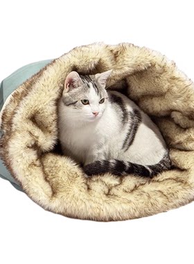 那样与王珍藏款猫窝轻奢设计高端绒毛翻毛可拆洗保暖秋冬小狗通用