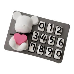 汽车临时停车泊车电话号码牌挪车定制手机号车载用品摆件高级手工