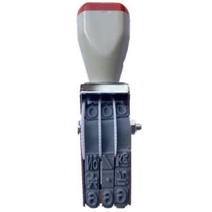 4位转轮数字印章零售价格标签印 3位可调节0-9超市标签烟草价格章