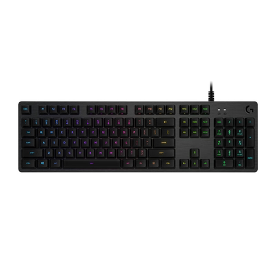 罗技G512游戏机械键盘有线电竞RGB红轴青轴茶轴类樱桃台式笔记本