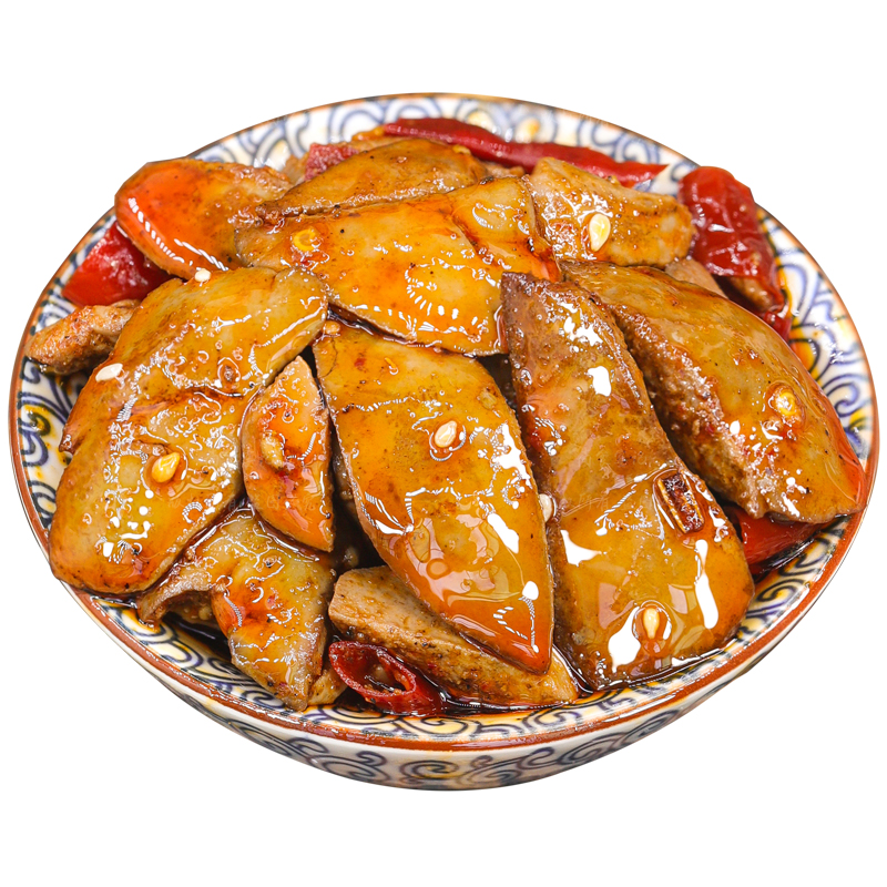 四川麻辣兔肝零食追剧下酒熟食真空卤味解馋夜宵自贡冷吃特产小吃