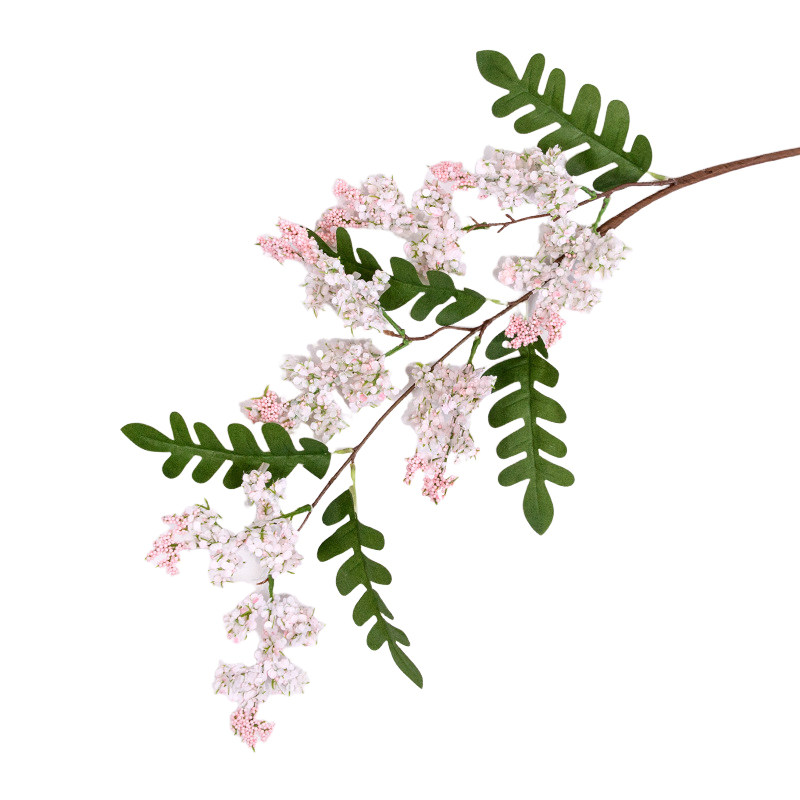 法式高级感仿真槐花客厅摆件