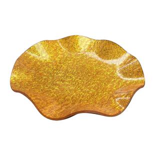 亚克力水果盘糖果小吃干果盆家用酒店KTV办公室会客零食碟子塑料