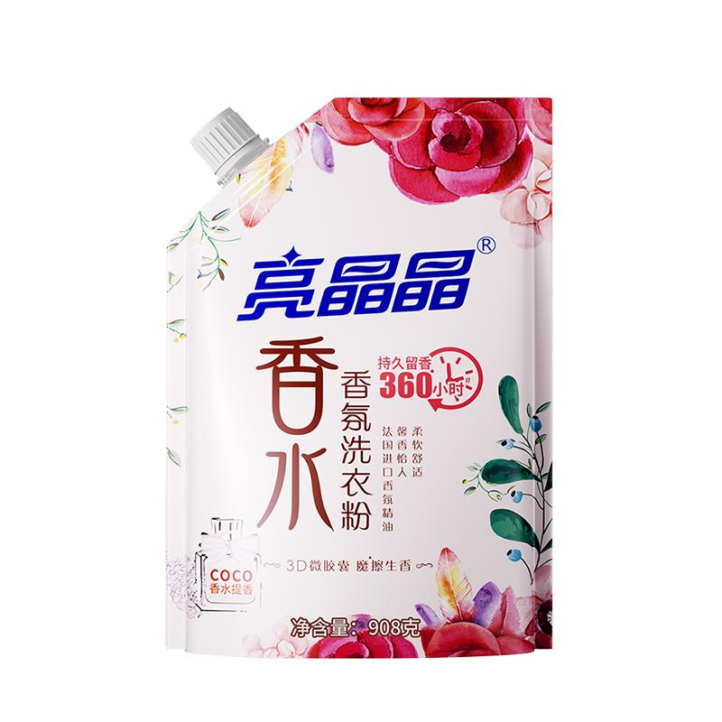 亮晶晶COCO香水洗衣粉持久留香15天家用实惠深层洁净护色增艳学生