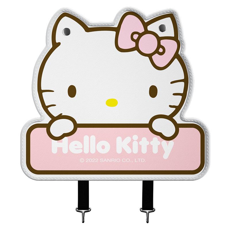 Hellokitty汽车座椅靠背防踢垫后排儿童卡通车内后座保护垫防磨垫