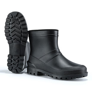 防滑雨鞋男外卖骑手专用套鞋雨靴劳保工作水靴厚底胶鞋耐磨防水鞋