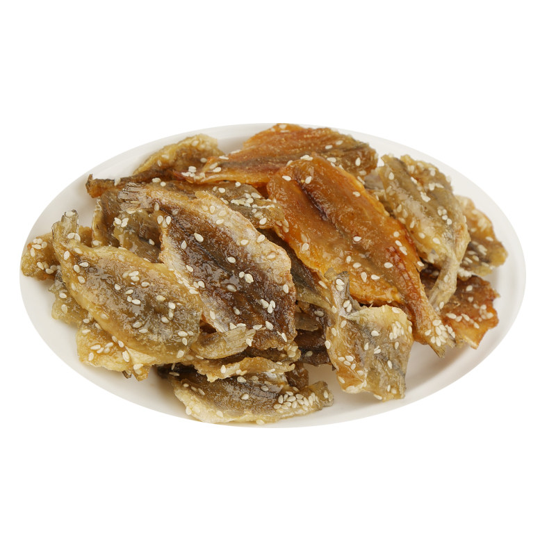 即食碳烤小沙丁海鲜小鱼解馋零食香酥海鱼干芝麻沙丁鱼干烤小鱼仔