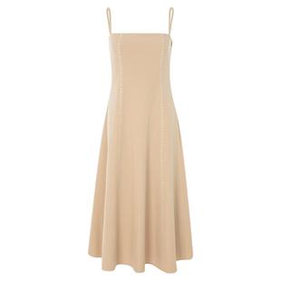 INSPIRE STORIES 吊带连衣裙夏季明线显瘦法式长裙银泰