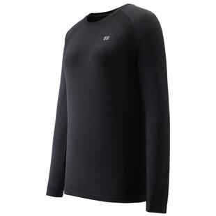 KOLON SPORT可隆户外休闲衣女士SEAMLESS无缝弹力圆领长袖T恤