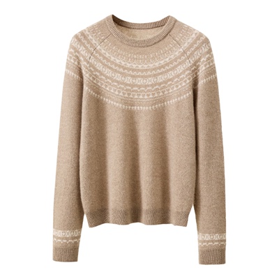 春竹长袖舒适女士针织衫