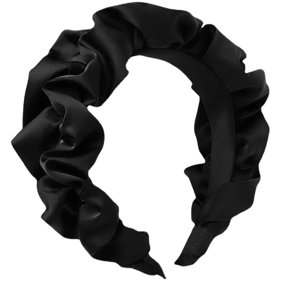 高颅头箍褶皱大肠发卡复古