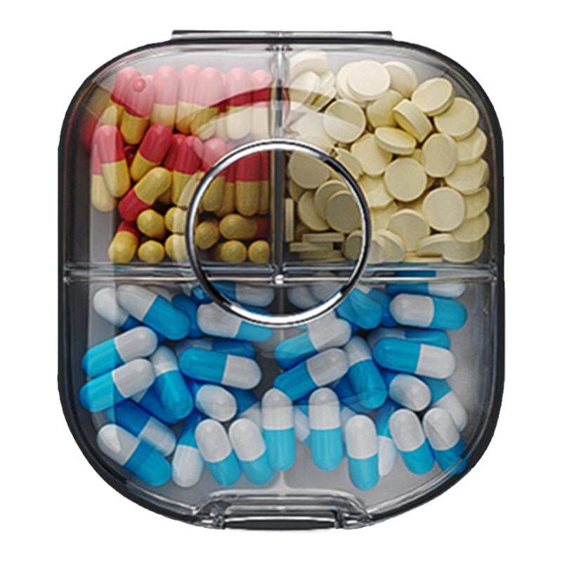 药盒便携一周七天大容量分装盒随身一日三餐防潮吃药提醒器收纳盒