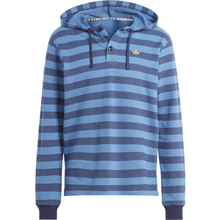 Adidas/阿迪达斯正品KNITTED HOODIE男子运动连帽卫衣IR7593