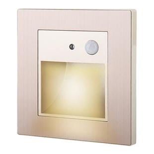 超薄嵌入式人体感应地脚灯86型过道走廊楼梯家用卧室氛围小夜灯