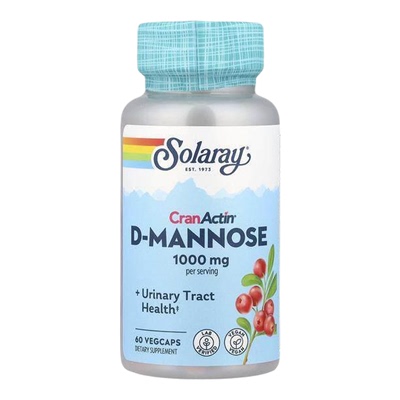 SolarayD-甘露糖素食胶囊含CranActin守护女性活力健康抵御素食优
