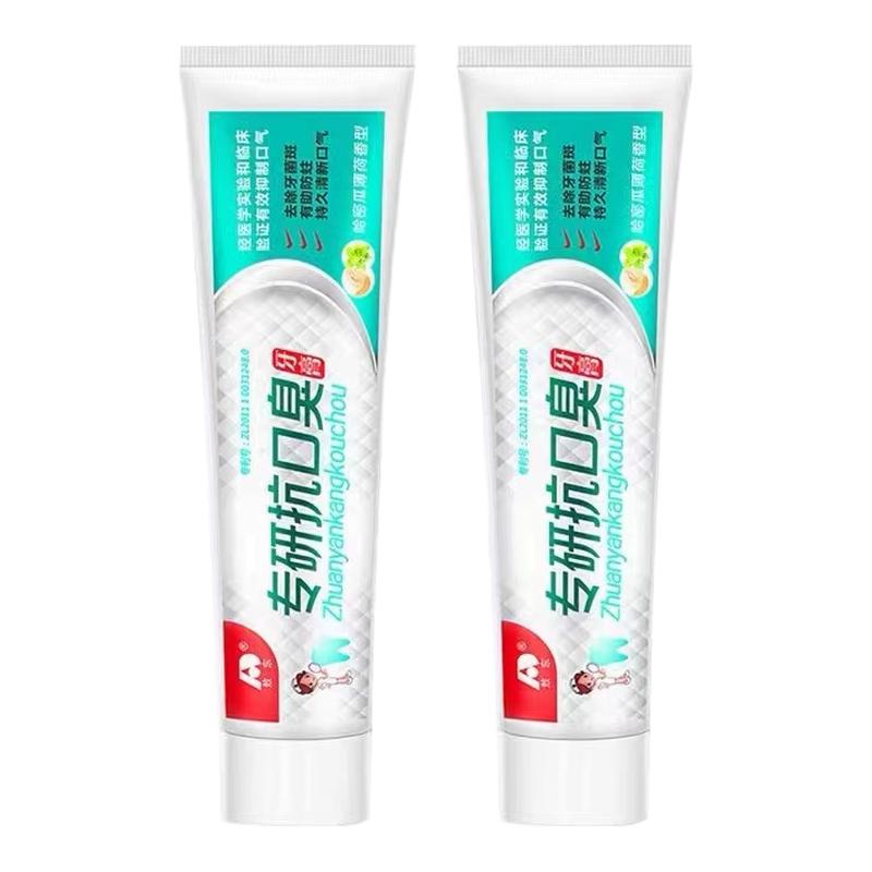 敖东专研抗口臭哈密瓜味清新口气牙膏