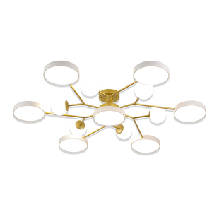 现代简约北欧魔豆大气家用客厅主吊灯2026年新款书房卧室吸顶灯具