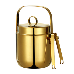 加厚KTV酒吧商用冰粒桶不锈钢双层保温冰桶红酒香槟冰桶啤酒桶