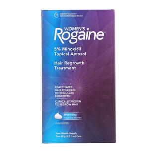 【自营】Rogaine落健培健米诺地尔酊女性泡沫防脱生发液60g*2美国