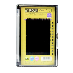 风吹动嫁接睫毛扁毛空气单根零触感超柔软过水貂毛种植睫毛双毛尖