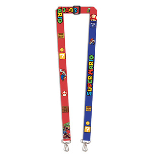 卡通印花调节挂绳保温杯双肩包背带斜挎双耳挂钩绳水杯套替换挂绳