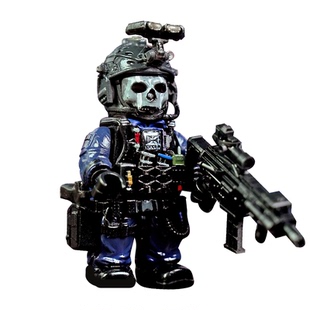 使命召唤幽灵cod乐高兵人仔三角洲行动威龙红狼周边模型手办玩具