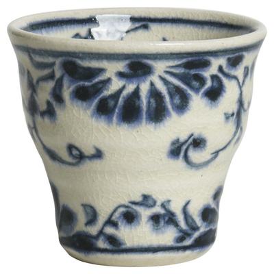 【自营】宗山窑日本进口陶瓷白酒杯烈酒杯酒杯茶杯杯子日式家用