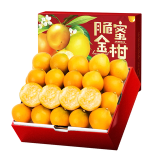 广西融安脆蜜金桔官方旗舰店第三代正宗脆蜜金柑独立包装礼盒整箱