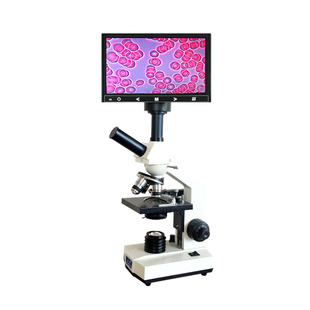 康帆超清一滴血检测仪器血细胞检测猪精子水藻生物双目显微镜