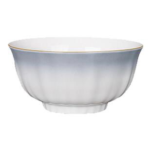 顺祥陶瓷饭碗轻奢高级感碗碟套装家用碗盘子餐具新居入宅碗高颜值