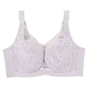 100%感觉百分百大胸显小内衣软钢圈上托聚拢D杯性感透气文胸1592
