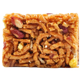 老式脆香酥硬沙琪玛传统网红糕点球赛电视上班零食单个独立包装