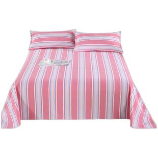 百布堂纯棉老粗布床单透气吸湿不褪色不起球家纺双人加厚网红被单