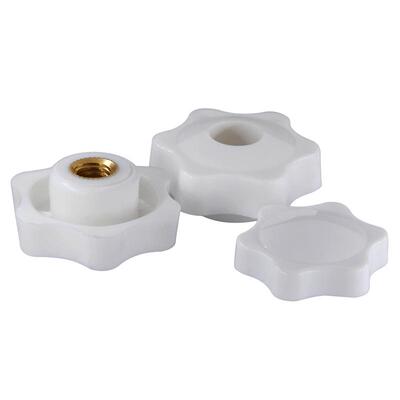 白色胶头六角螺母一件包邮