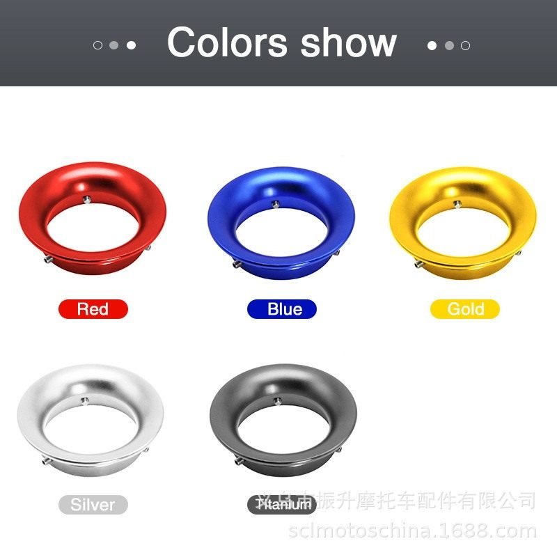 摩托车改装PWK21-34化油器喇叭接口滤清器空气集CNC55mm50杯风