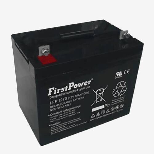 一电蓄电池LFP127012V70AH机房UPS电源配套消防照明EPS直流屏