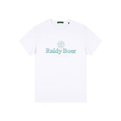 【抗勾丝】Raidy Boer/雷迪波尔男装2025年夏休闲圆领短袖T恤7116