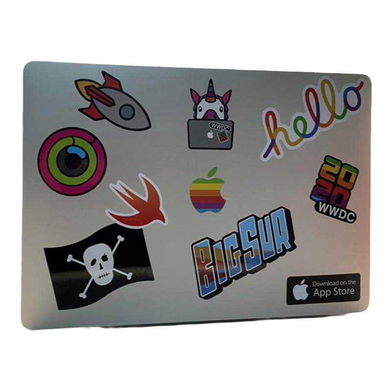 艺贴 WWDC2025新品上架苹果开发者大会 2020-2025年3M笔记本电脑平板MacBook机身贴纸局部创意贴纸无