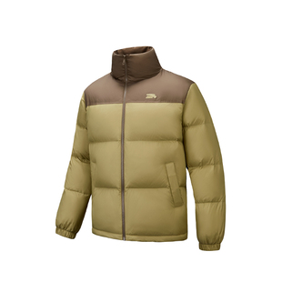 【王一博同款】安踏面包羽绒服丨保暖防泼水短款鸭绒羽绒服外套