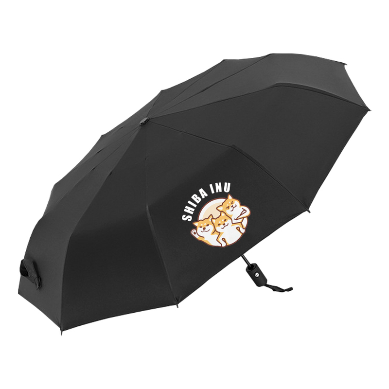 神烦狗晴雨伞柴犬二哈卡通防嗮