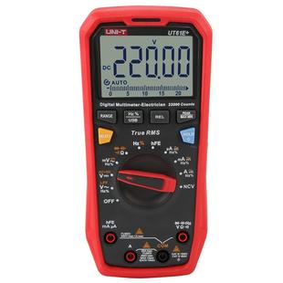 优利德UT61E+高精度数字万用表四位半智能交直流自动测电阻专业表