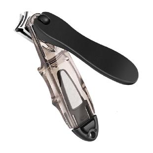 德国双立人360旋转刀头指甲刀指甲钳指甲剪防飞溅进口钢材带甲锉