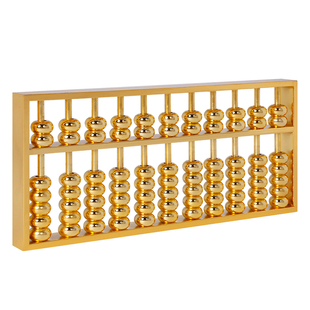 吉善缘 铜算盘摆件 大号招财挂件金算盘日进斗金家居工艺礼品0740