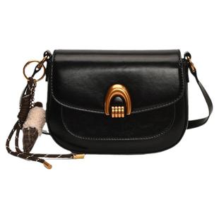 高级质感小包包女2026新款时尚百搭斜挎包秋冬季油蜡皮超火小方包