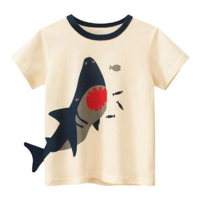 27kids品牌特价纯棉短袖T恤男童