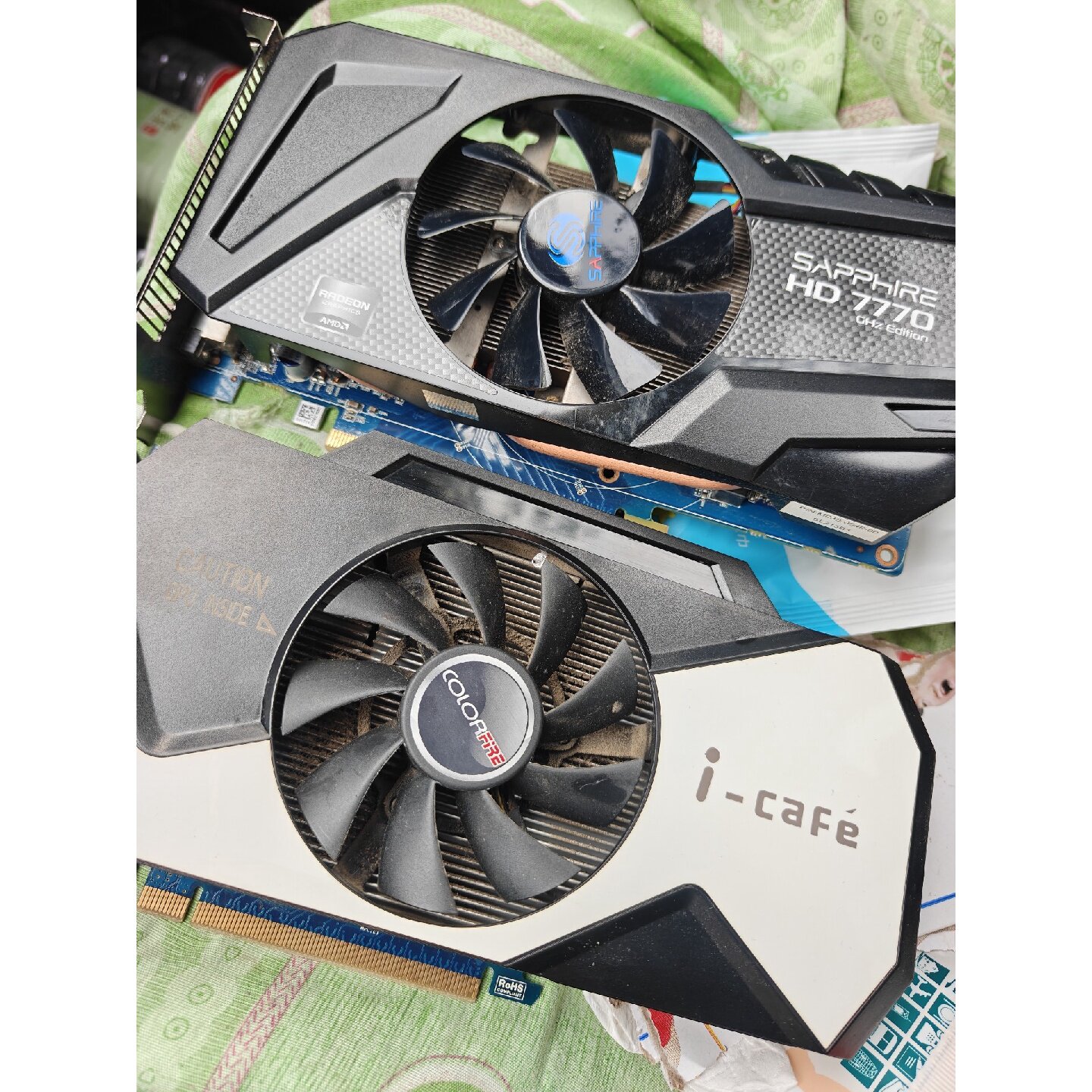 【议价-可维修】两张 hd7770 1g 显卡,还有个 r7 260x 神盾 /二