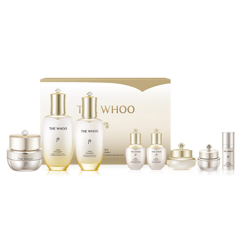 【618现货立抢】Whoo后天气丹5A焕活紧透水乳抗皱美白+眼霜20ml